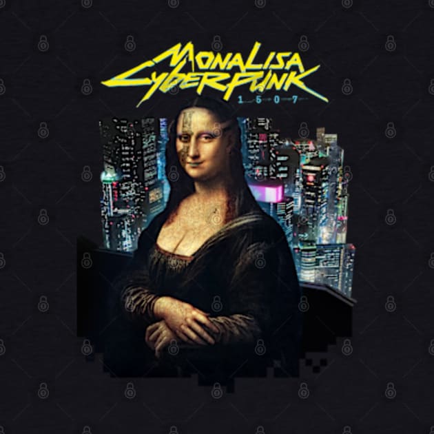 MONA LISA cyberpunk 1507 by FbsArts